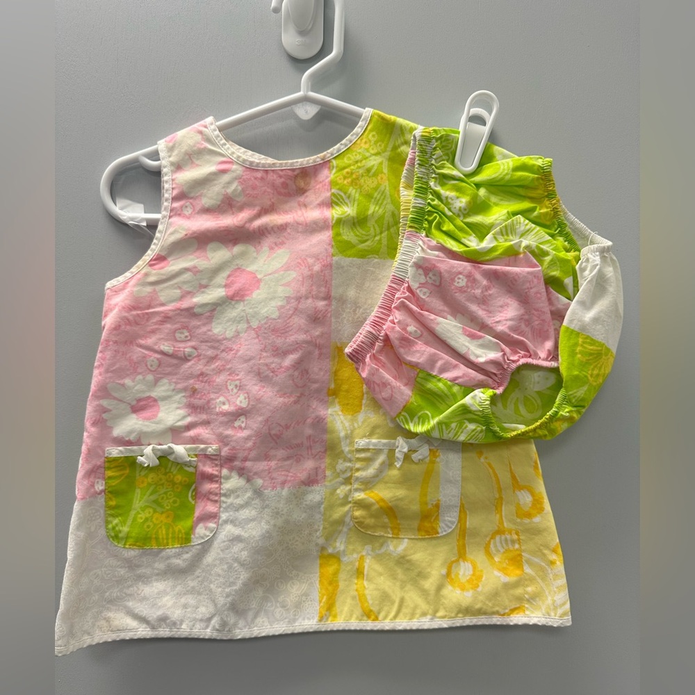 Lilly Pulitzer Pink and Green Blouses with Delicate Details